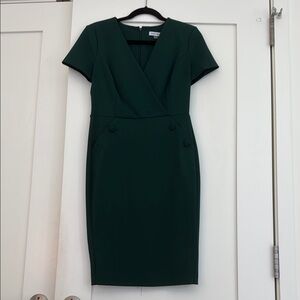 Elegant Dark Green Women's Dress